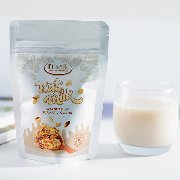 Sữa hạt vị óc chó Hmilk dạng túi
