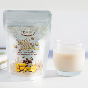 Sữa hạt vị macca hoa quả Hmilk dạng túi